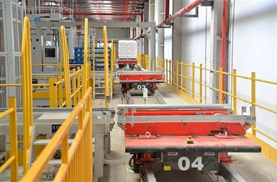 Cirkulär Skyttel Vagn
